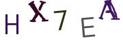 Image CAPTCHA